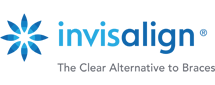 Invisalign logo, Clear braces